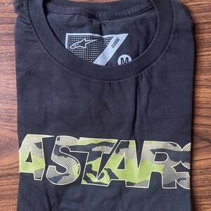 New Alpinestars ATV camo shirt logo Medium